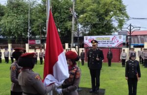 Kapolres Sabang Pimpin Upacara Peringatan Hari Ibu ke-97 Tahun 2025