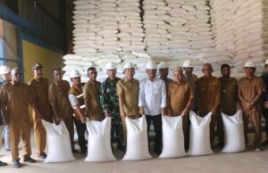 Jaga Ketahanan Pangan Menjelang Ramadhan, Pemkab Pijay Salurkan 154,62 Ton Beras kepada Warga Terdampak Bencana