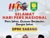 DEWAN PERWAKILAN RAKYAT KOTA SABANG MENGUCAPKAN SELAMAT HARI PERS NASIONAL