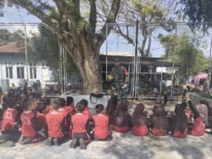 Babinsa Kodim 0112/Sabang Motivasi Siswa SDN 1 Sabang di Bidang Olahraga