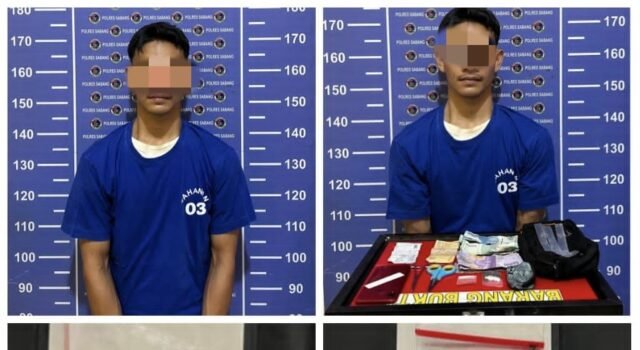 Satresnarkoba Polres Sabang Tangkap Pelaku Sabu dan Ganja