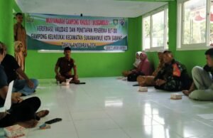 Babinsa Koramil 01/Sukajaya Hadiri Rapat Penetapan Penerima BLT 2026 di Gampong Keuneukai