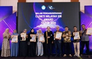UBBG Raih Sejumlah Penghargaan pada Malam Anugerah LLDIKTI Wilayah XIII Tahun 2025