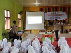 Sat Binmas Polres Sabang Sosialisasikan E-Learning “Polri Mengajar” di SMP Negeri 1 Sabang
