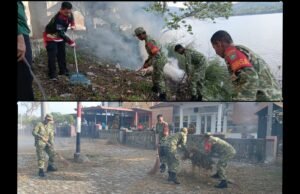 Wujudkan Sabang Bersih dan Asri, Kodim 0112/Sabang Ikut Serta Karya Bakti Massal Kota Sabang