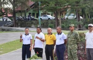Kapolres Sabang Hadiri Gotong Royong Massal Kota Sabang, Wujud Sinergi Tindaklanjuti Arahan Presiden RI
