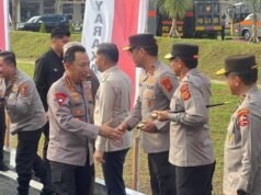 Kapolda Aceh Hadiri Pelepasan Distribusi Bantuan Kemanusiaan Polri ke Aceh