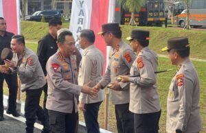 Kapolda Aceh Hadiri Pelepasan Distribusi Bantuan Kemanusiaan Polri ke Aceh