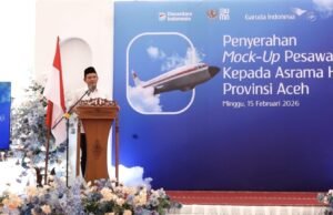 Kapolda Aceh Hadiri Peresmian dan Penyerahan Mock-Up Pesawat Garuda Indonesia serta Gedung A2 Grand Misfalah Asrama Haji Kelas I Aceh