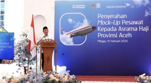Kapolda Aceh Hadiri Peresmian dan Penyerahan Mock-Up Pesawat Garuda Indonesia serta Gedung A2 Grand Misfalah Asrama Haji Kelas I Aceh