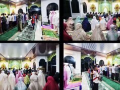 Semarak Ramadhan, Anggota Kodim 0112/Sabang Bersama Persit dan Anak-Anak Laksanakan Tarawih Berjamaah di Meunasah Nurul Jannah