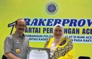 Kemenkuham Aceh Hadiri Raker Perdana PPA, Ini yang Ditekankan untuk Kader PPA