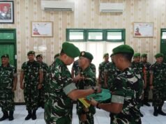 Regenerasi Prajurit, Kodim 0112/Sabang Gelar Korps Raport Pindah Satuan