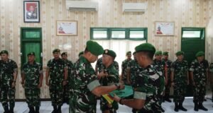 Regenerasi Prajurit, Kodim 0112/Sabang Gelar Korps Raport Pindah Satuan