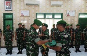 Regenerasi Prajurit, Kodim 0112/Sabang Gelar Korps Raport Pindah Satuan