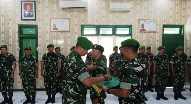 Regenerasi Prajurit, Kodim 0112/Sabang Gelar Korps Raport Pindah Satuan