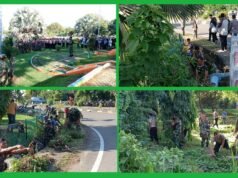 Dandim 0112/Sabang Pimpin Karya Bakti Massal Dukung Gerakan Indonesia ASRI di Kota Sabang