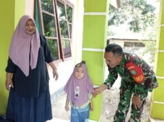 Babinsa Koramil 02/Sukakarya Dampingi Pelayanan Posyandu di Aneuk Laot, Wujud Nyata Kepedulian TNI terhadap Kesehatan Warga