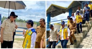 Menteri PUPR, Ketua DPRK dan Bupati Tinjau Sejumlah Infrastruktur Rusak Akibat Bencana Banjir di Bireuen