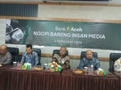 Media Berperan Publis Kinerja Manajemen Bank, “Disampaikan Dirut BAS dalam Coffee Morning dengan Insan Pers”