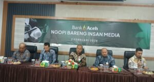 Media Berperan Publis Kinerja Manajemen Bank, “Disampaikan Dirut BAS dalam Coffee Morning dengan Insan Pers”