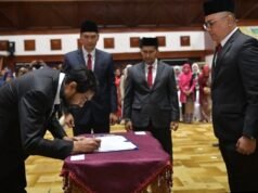 Gubernur Mualem Lantik Sejumlah Pejabat Eselon II