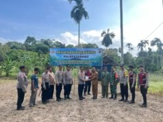 Polres Sabang Tanam Jagung Pipil, Wujud Implementasi Ketahanan Pangan POLRI