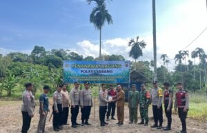 Polres Sabang Tanam Jagung Pipil, Wujud Implementasi Ketahanan Pangan POLRI