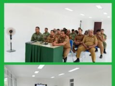 Dandim 0112/Sabang Bersama Forkopimda Kota Sabang Ikuti Vidcon Nasional Monitoring Progres KDMP Bersama Wakil Panglima TNI