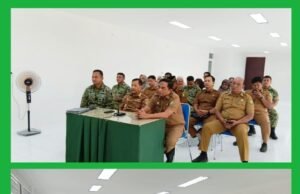 Dandim 0112/Sabang Bersama Forkopimda Kota Sabang Ikuti Vidcon Nasional Monitoring Progres KDMP Bersama Wakil Panglima TNI