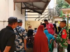 Babinsa Koramil 02/Sukakarya Dukung Program Kesehatan Desa Melalui Pendampingan Kegiatan Posyandu