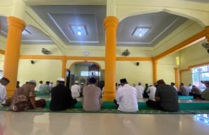Tgk Muchtar Khatib di Masjid Al-Ikhlas Gampong Batee Shok, Ini isi Khutbahnya