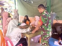 Babinsa Koramil 01/Sukajaya Pantau Posyandu di Gampong Paya, Pastikan Layanan Kesehatan Warga Berjalan Baik