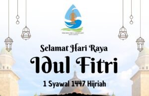 PERUMDA TIRTA ANEUK LAOT SABANG MENGUCAPKAN SELAMAT HARI RAYA IDUL FITRI 1 SYAWAL 1447 H/2026 M