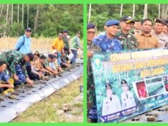 Dandim 0112/Sabang Hadiri Gerakan Menanam Cabai di Gampong Cot Ba’U, Perkuat Sinergi Ketahanan Pangan