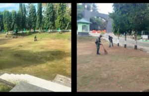 Budaya Bersih Jadi Prioritas, Personel Kodim 0112/Sabang Rawat Pangkalan