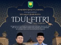 PEMERINTAH KOTA SABANG MENGUCAPKAN SELAMAT HARI RAYA IDUL FITRI 1447H/2026 M