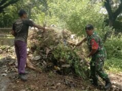 Semangat Kebersamaan, Babinsa Balohan Dorong Warga Peduli Lingkungan