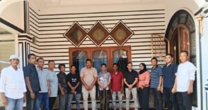 Momen Idul Fitri, Pengurus PODSI Aceh dan KPA Aceh Besar Silaturahmi di Kediaman Ketua Hasballah