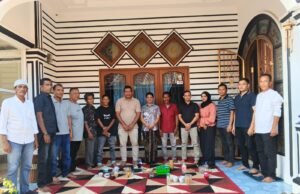 Momen Idul Fitri, Pengurus PODSI Aceh dan KPA Aceh Besar Silaturahmi di Kediaman Ketua Hasballah