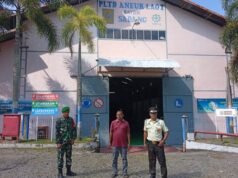 Babinsa Koramil 02/Sukakarya Monitoring Objek Vital PLN Dukung Aktivitas Mudik dan Libur Lebaran di Sabang