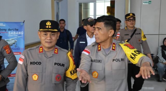 Kapolda Aceh Tinjau Pos Terpadu Operasi Ketupat Seulawah 2026 di Sabang