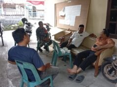 Babinsa Sambangi Warga Aneuk Laot, Pererat Silaturahmi dan Jaga Kamtibmas