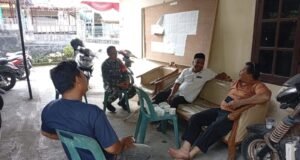 Babinsa Sambangi Warga Aneuk Laot, Pererat Silaturahmi dan Jaga Kamtibmas