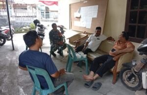 Babinsa Sambangi Warga Aneuk Laot, Pererat Silaturahmi dan Jaga Kamtibmas