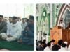 Bupati Syech Muharram Shalat Ied di Masjid Al Munawwarah Jantho, Tgk Muslim Khatib