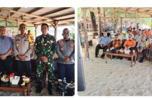 Kapolri Pimpin Pemantauan Tempat Wisata, Asisten I dan Kapolres Aceh Besar Sambung Lewat Daring dari Pantai Lampuuk Lhoknga