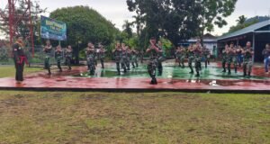 Prajurit Kodim 0112/Sabang Asah Kemampuan Bela Diri Lewat Latihan Pencak Silat Militer