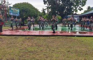 Prajurit Kodim 0112/Sabang Asah Kemampuan Bela Diri Lewat Latihan Pencak Silat Militer