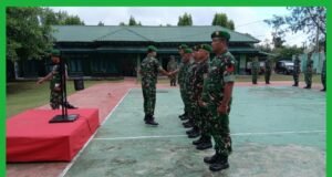 12 Prajurit Kodim 0112/Sabang Naik Pangkat, Dandim Ucapkan Selamat